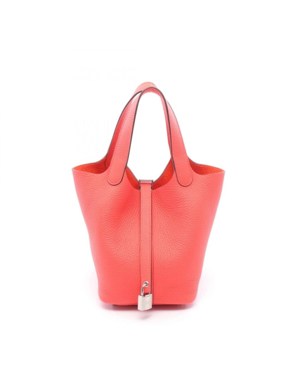 Hermes Handbag Picotin Lock PM Rose Texas